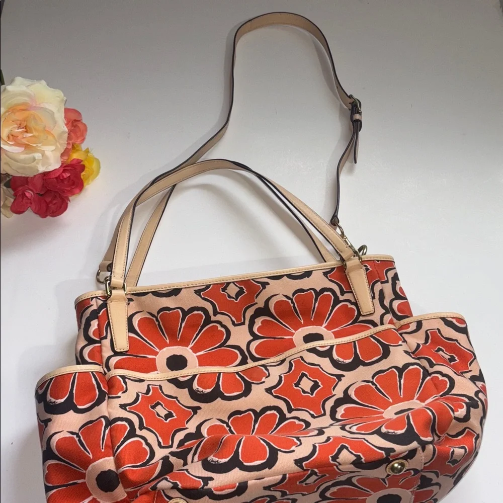 Floral Patterned Tote Bag